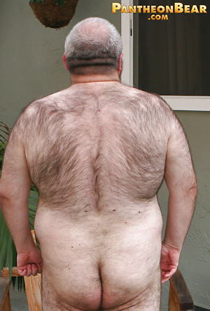 Fat hairy man Lance Wolfe