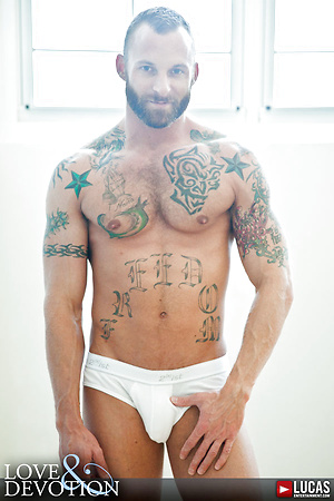 Derek Parker Yearns to Feel Jessy Ares' Uncut Cock Deep Inside Him