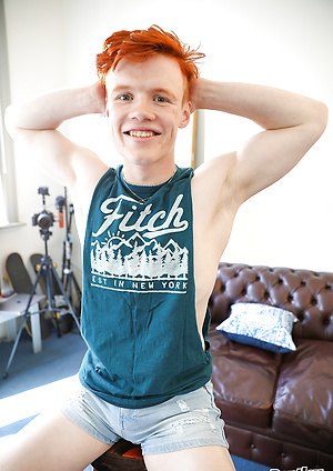Shooting with sexy red head Aussie Andy Conboi by Bentley Race image 3