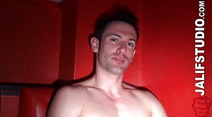 Gay barman Killian Dehais has doggystyle anal sex with a hung top by Jalif Studio image 10