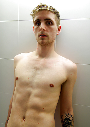 Sydney bottom boy - Axle Dean strips in Ben's bathroom by Bentley Race image 1