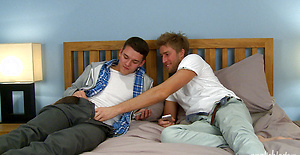 Straight Lads Stewart & Josh in Hot Fucking Action