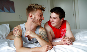 Aussie Damien Lance's hot 3-way with mates Sarpa and Zav