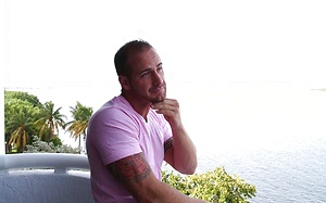 Naked Straight Stud, Sebastian Steel, In Hot Behind The Scenes Look