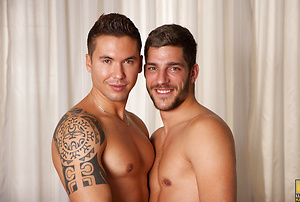 Hot italian studs fuck